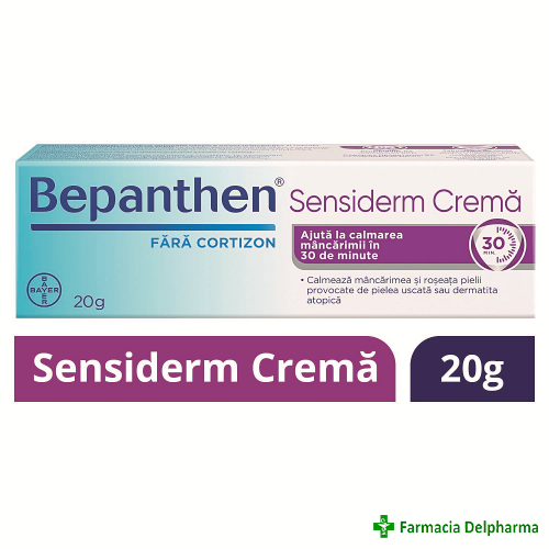 Bepanthen Sensiderm crema x 20 g, Bayer
